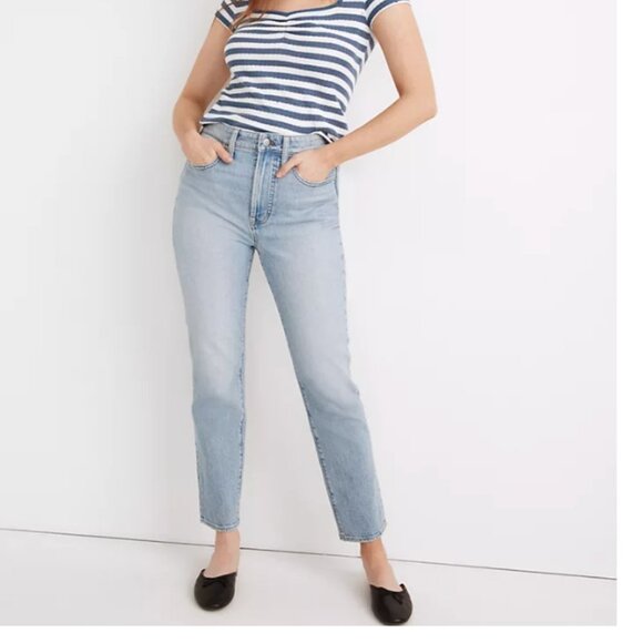 NWT Madewell Curvy Perfect Vintage Jeans 33T - Picture 1 of 4